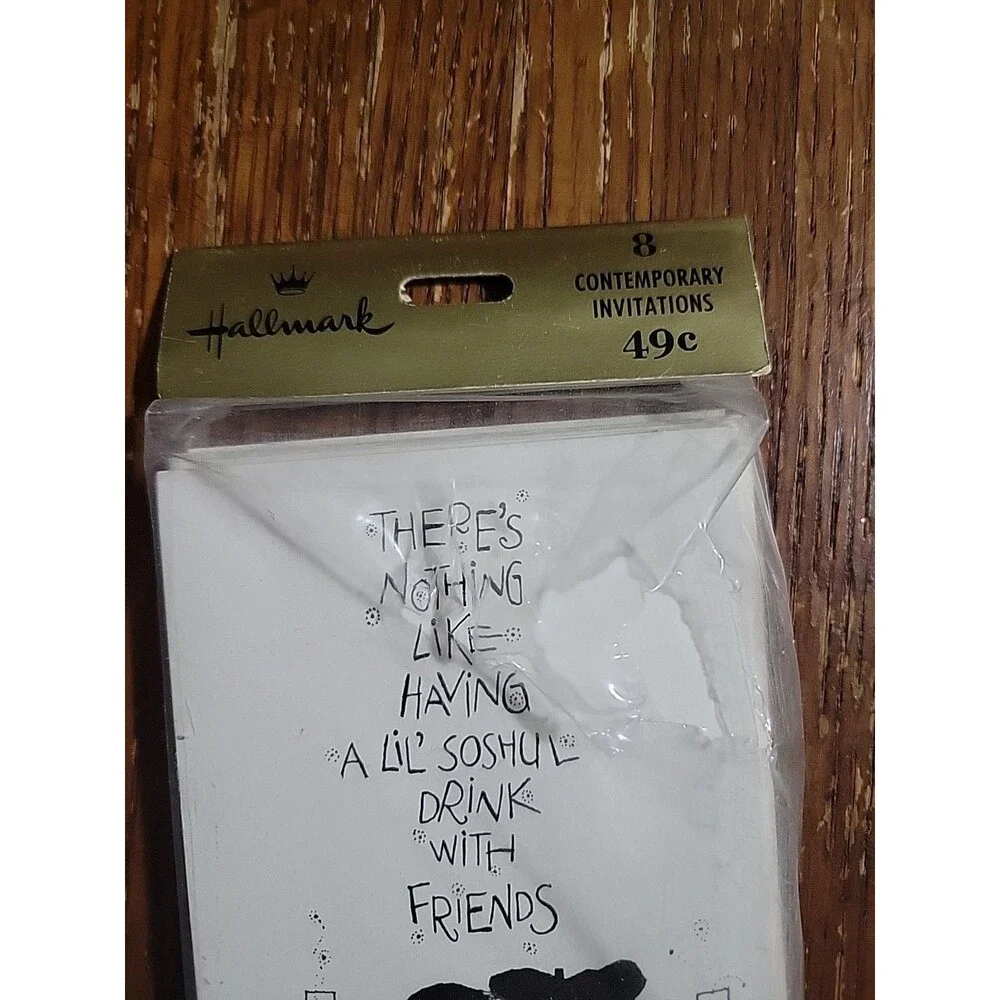 Vtg Party Invitation 